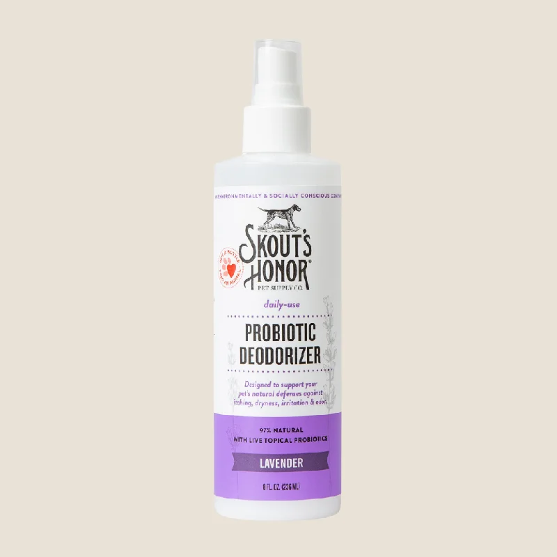 making it smoother and more shiny.Skout's Honor - Lavender Probiotic Deodorizer