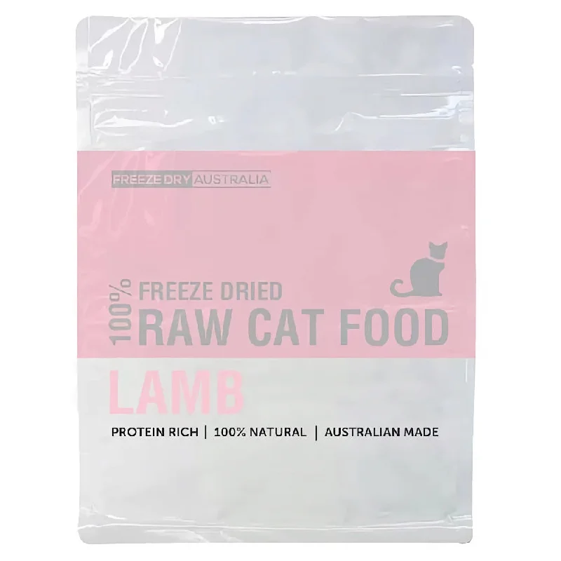    - Chicken flavor cat food  Freeze Dry Australia 100% Freeze-Dried Lamb Cat Food 250g