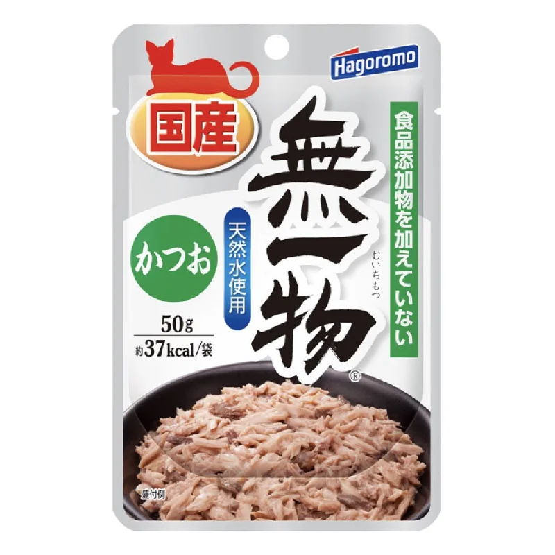    - Outdoor cat food  Hagoromo Muichimotsu Katsuo Pouch Cat Food 50g x 12