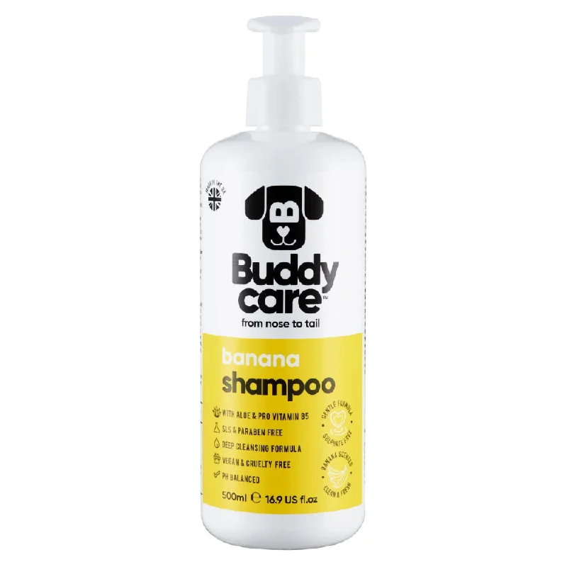 preventing the nails from growing too long and causing discomfort or damage to the pet.KOHE-VERSARY 20% OFF: Buddycare Banana Dog Shampoo 500ml