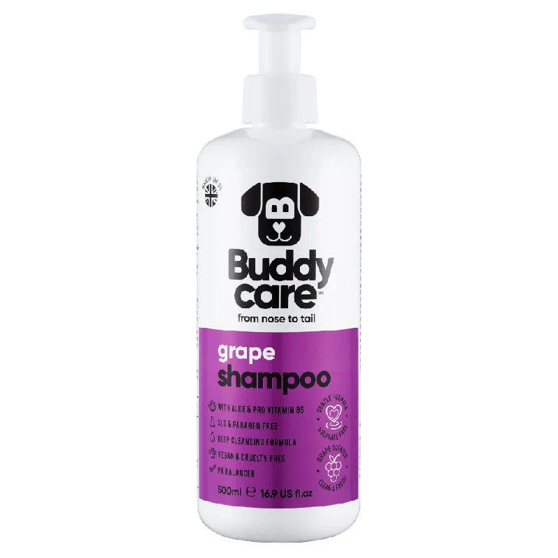 preventing the nails from growing too long and causing discomfort or damage to the pet.KOHE-VERSARY 20% OFF: Buddycare Grape Dog Shampoo 500ml