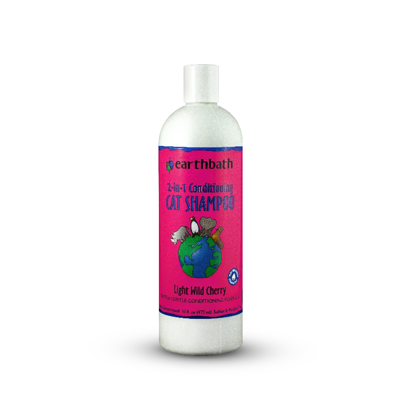 making it smoother and more shiny.2-in-1 Conditioning Cat Shampoo