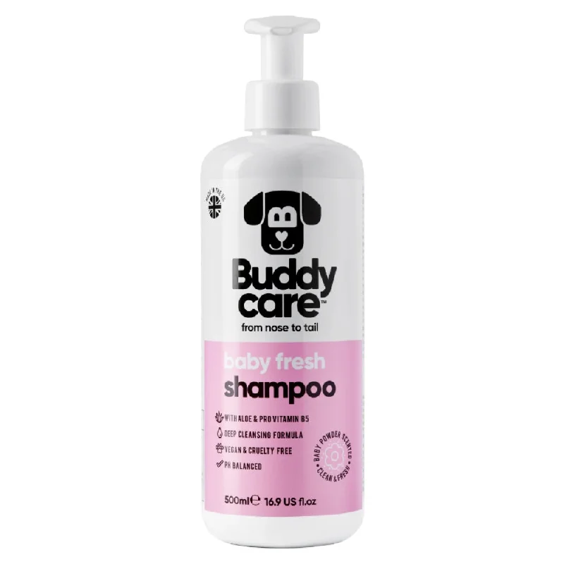 making it smoother and more shiny.KOHE-VERSARY 20% OFF: Buddycare Baby Fresh Dog Shampoo 500ml