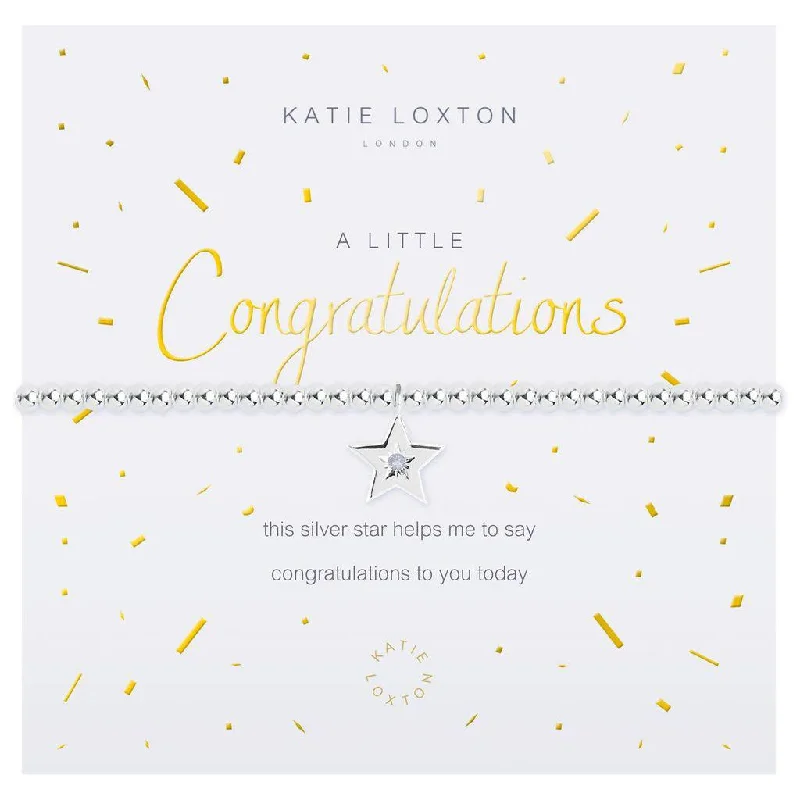 Katie Loxton : A Little Congratulations Bracelet