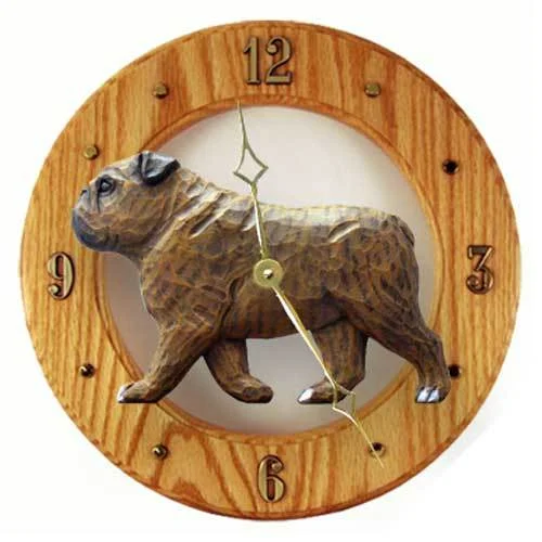 Bulldog Wall Clock