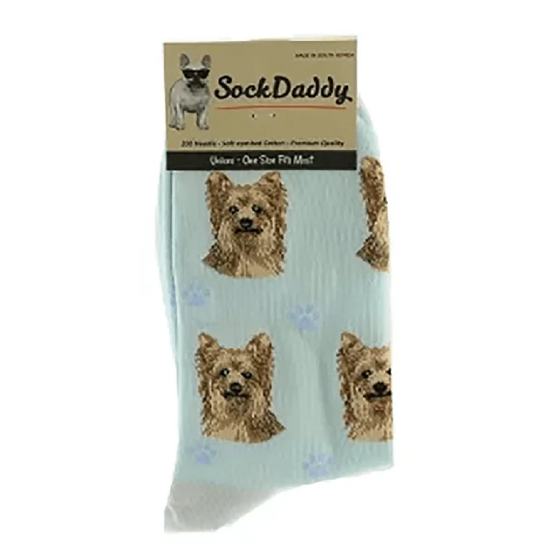 Dog Breed Crew Socks - Yorkie