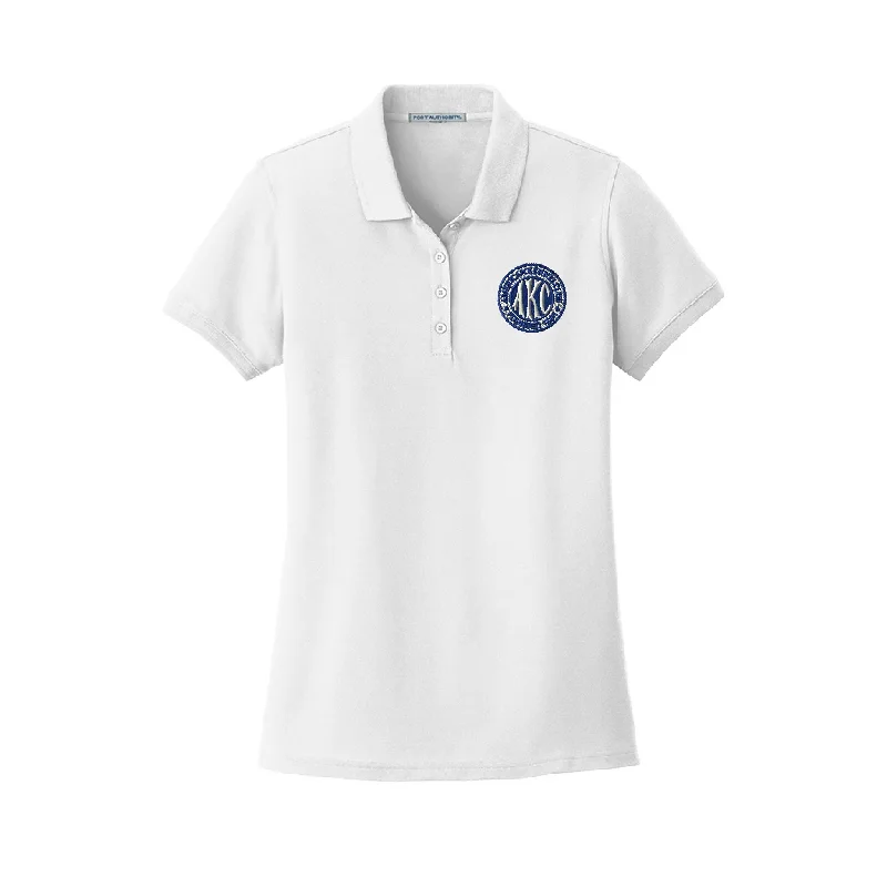 AKC Seal Embroidered Women's Short Sleeve Polos