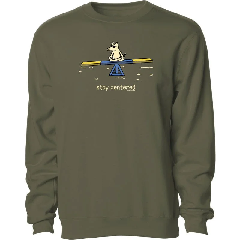 Stay Centered - Crewneck Sweatshirt