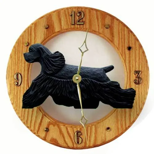 Cocker Spaniel Wall Clock