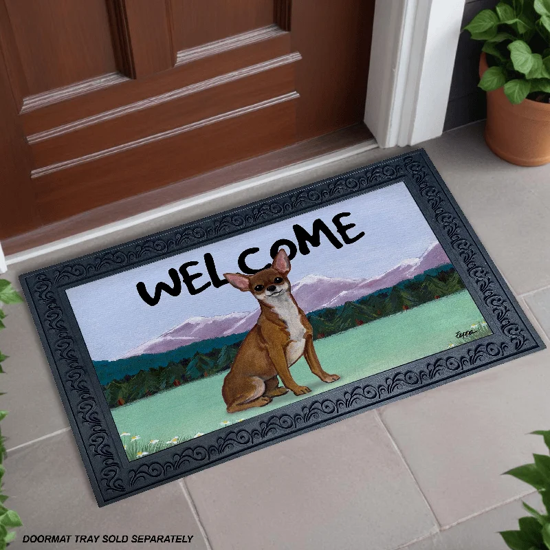 Chihuahua Welcome Mat