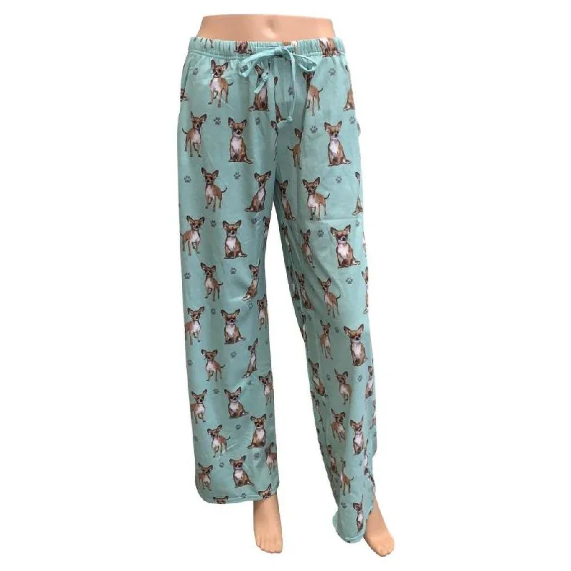 Pet Lover Unisex Pajama Bottoms - Chihuahua