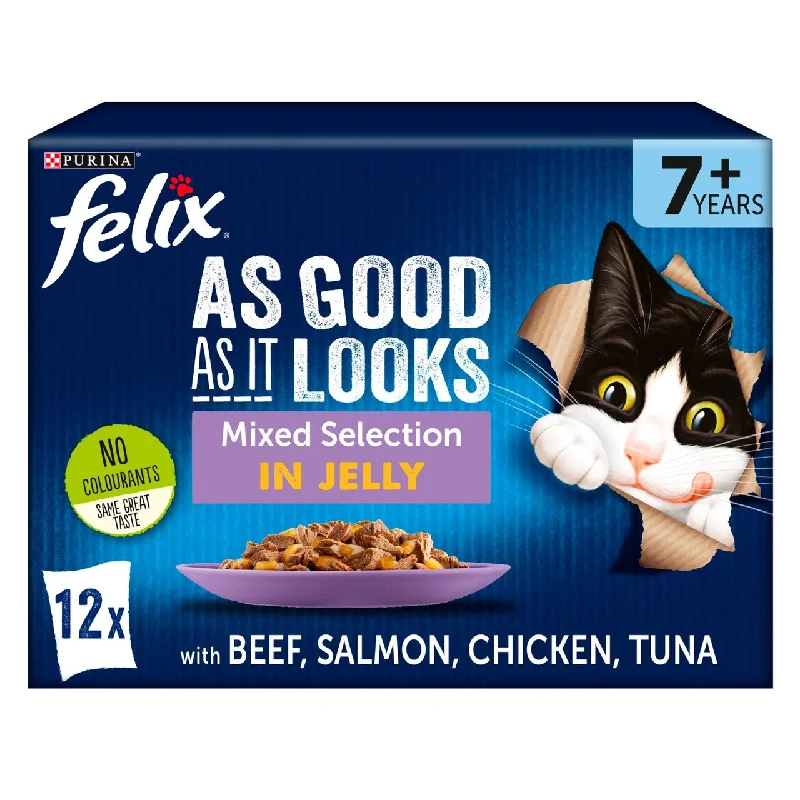 Felix As Good As It Looks Senior Mixed 12 x 100g