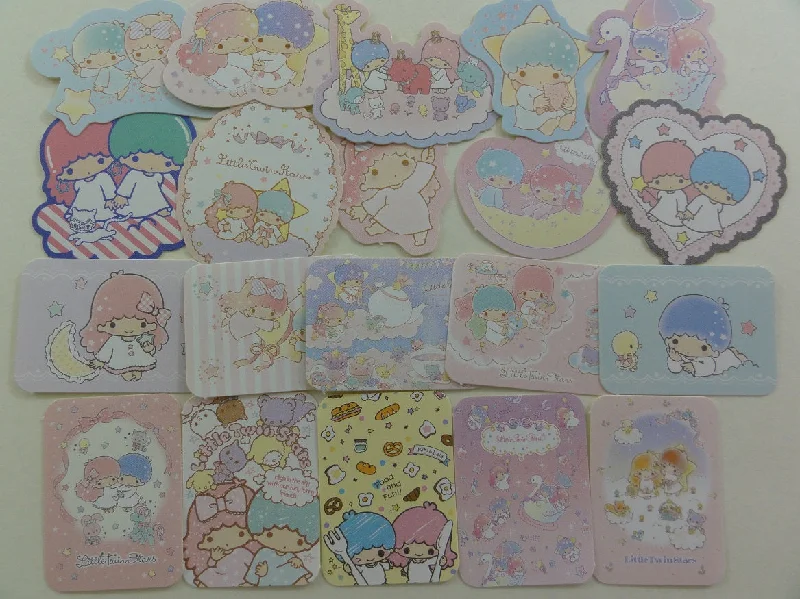 Sanrio Little Twin Stars Flake Sack Stickers 2016 - 20 pcs