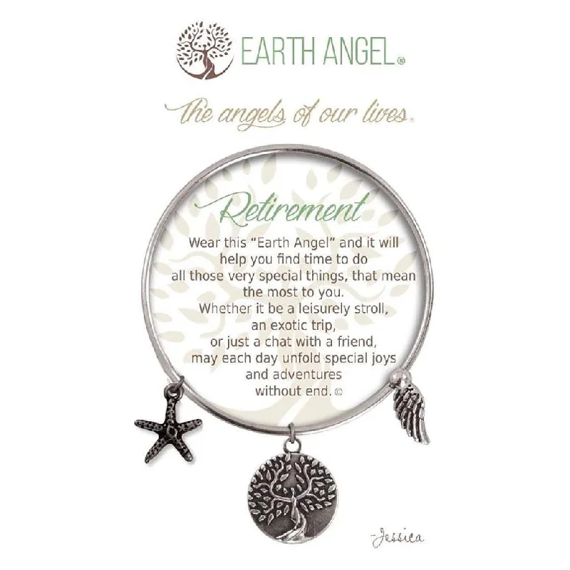 Earth Angel : Retirement Bracelet in Silver