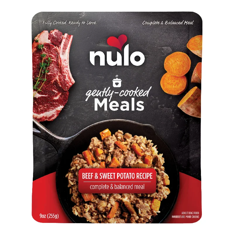 - ProNevus dog food palatabilityNulo Gently-Cooked Meals Beef & Sweet Potato Recipe Dog Food Pouch