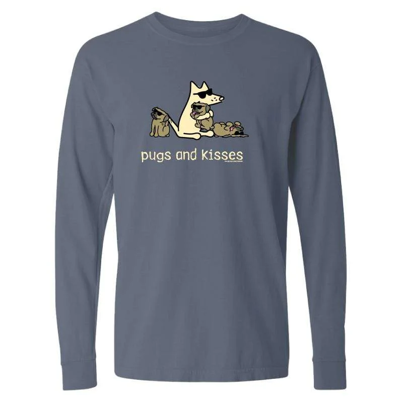 Pugs And Kisses  - Classic Long-Sleeve T-Shirt