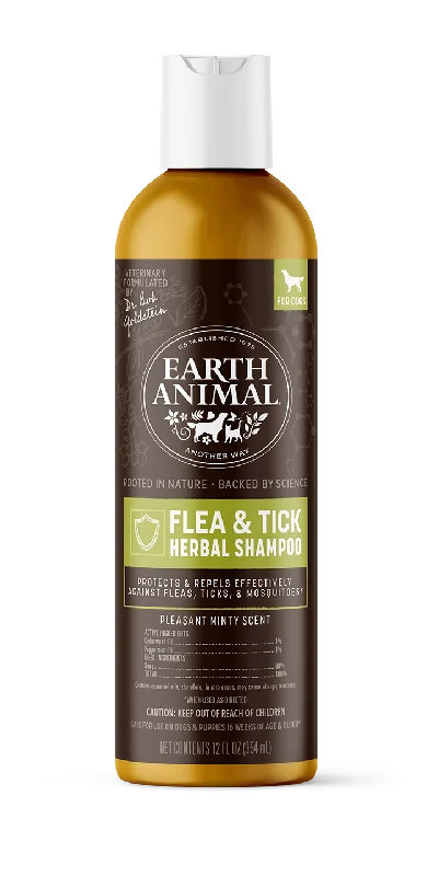 preventing the nails from growing too long and causing discomfort or damage to the pet.Earth Animal Flea & Tick Herbal Shampoo for Dogs and Puppies