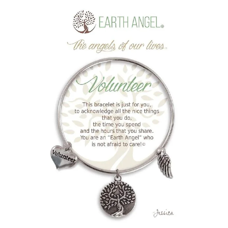 Earth Angel : Volunteer Bracelet in Silver