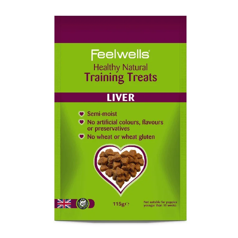 Feelwells Liver Dog Training Treats 115g