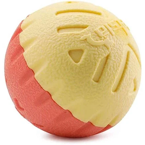 - Environmentally friendly pet toy recommendationsPawjectile Dog Ball Toys Bi-Color Yellow/Pink