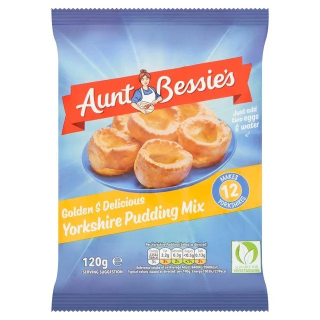 Aunt Bessie's Yorkshire Pudding Mix   120g