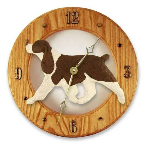 English Springer Spaniel Wall Clock