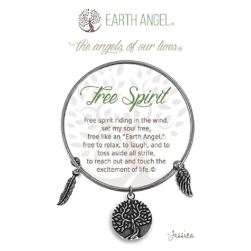 Earth Angel : Free Spirit Bracelet in Silver