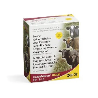 Zoetis Cattlemaster Gold FP 5+L5 5 Dose (5 Dose)