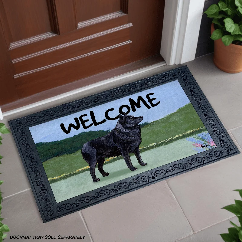 Schipperke Welcome Mat