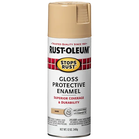 Rust-Oleum® Protective Enamel Spray Paint Gloss Sand