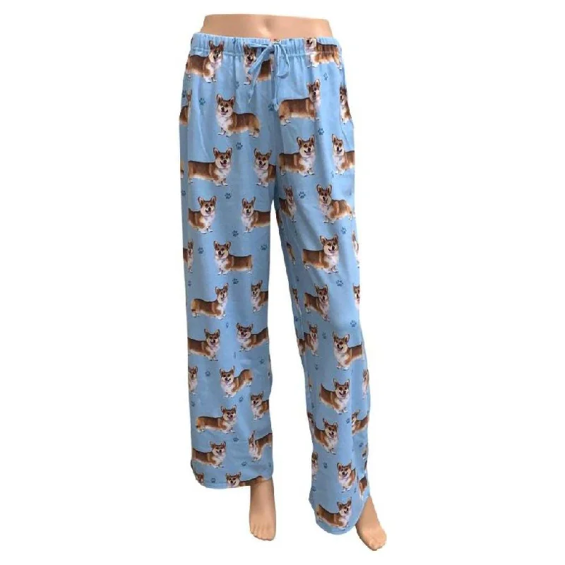 Pet Lover Unisex Pajama Bottoms - Welsh Corgi