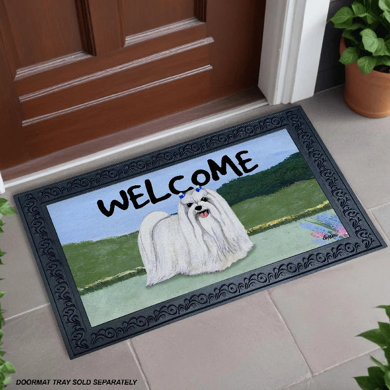 Maltese Welcome Mat