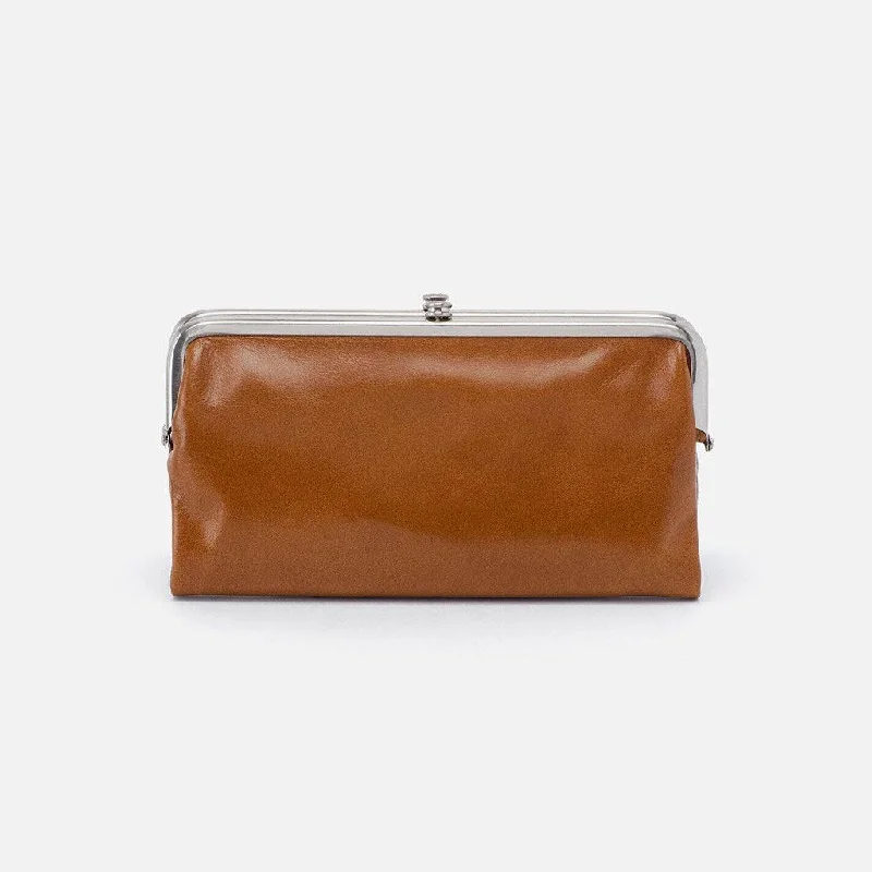 HOBO : Lauren Clutch Wallet in Truffle