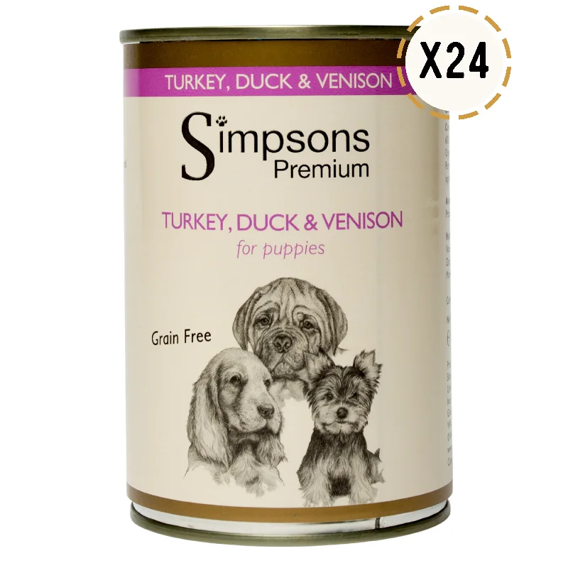 24 x 400g Tins of Puppy for Dogs