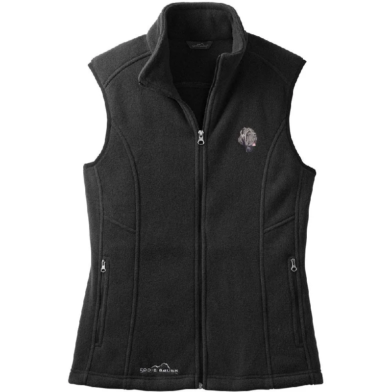 Neapolitan Mastiff Embroidered Ladies Fleece Vest