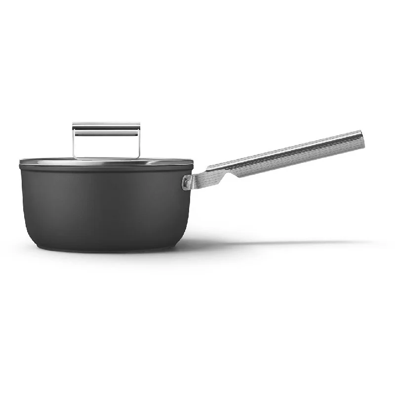 Smeg 20cm Non-Stick Saucepan CKFS2011BLM