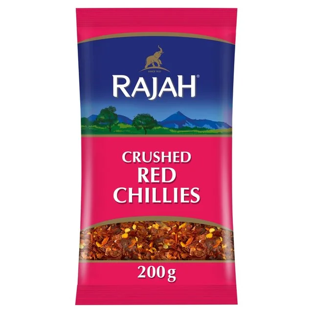 Rajah Spices Crushed Red Chilli Whole   200g