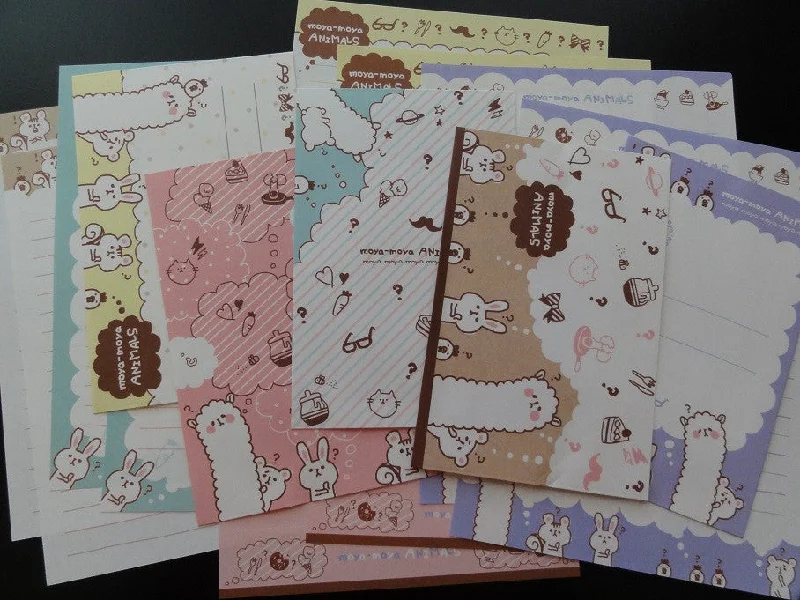 z Q-Lia Moya Moya Animals Letter Sets