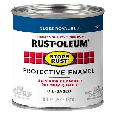 Rust-Oleum® Protective Enamel Brush-On Paint Gloss Royal Blue