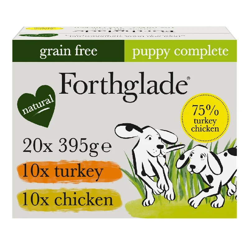 Forthglade Complete Grain Free Puppy Chicken & Turkey Variety 20 x 395g