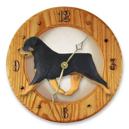 Rottweiler Wall Clock