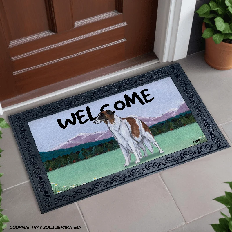 Borzoi Welcome Mat