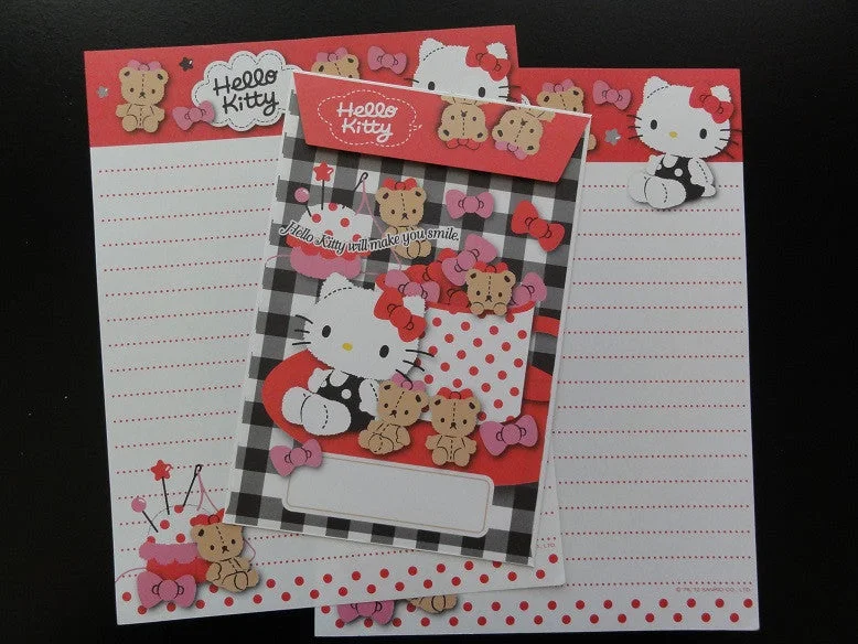 z Sanrio Hello Kitty Bear Letter Set