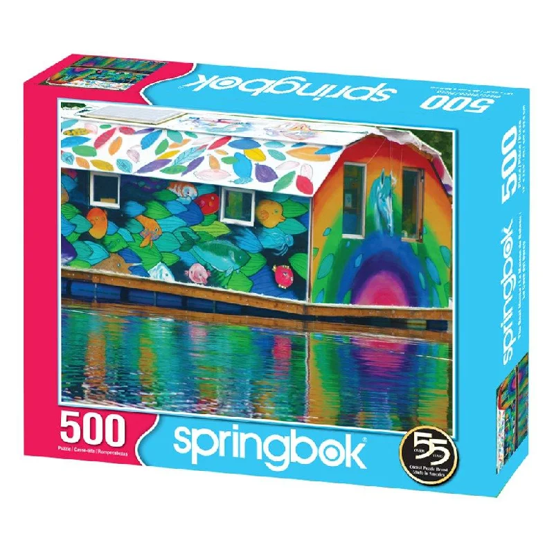 Springbok : The Boathouse 500 Piece Jigsaw Puzzle