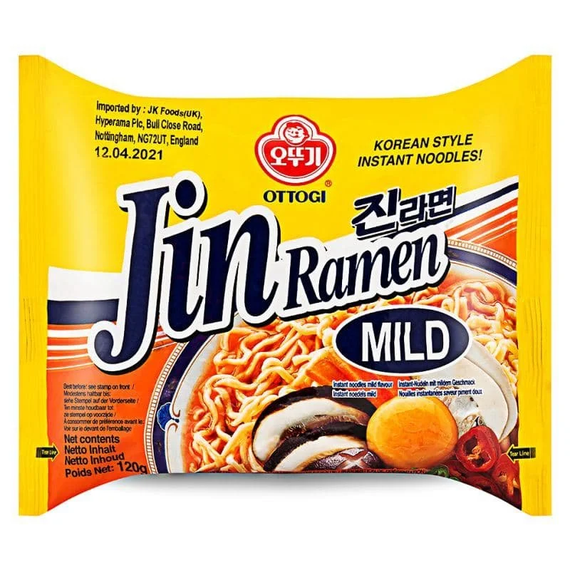 Ottogi Jin Ramen (Mild) 진라면