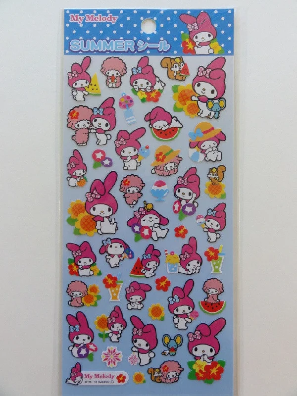 Sanrio My Melody Summer Sticker Sheet - 2015