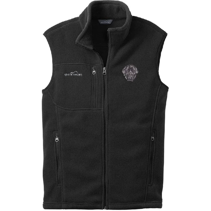 Mastiff Embroidered Mens Fleece Vest