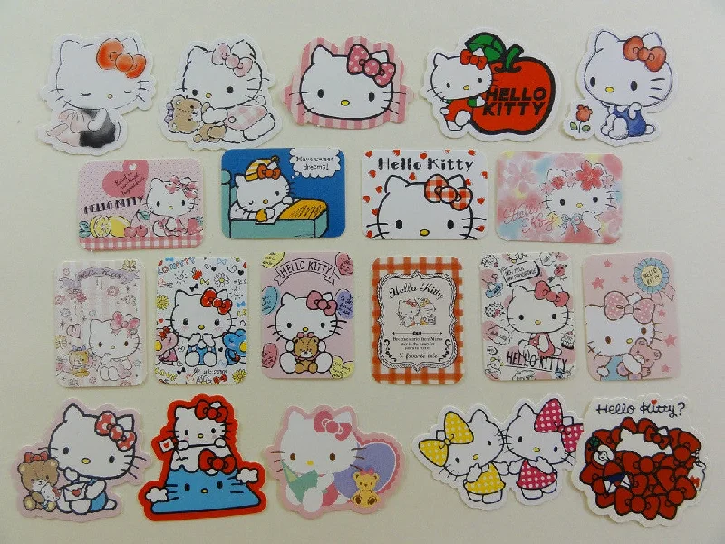 Sanrio Hello Kitty Flake Sack Stickers - 2016