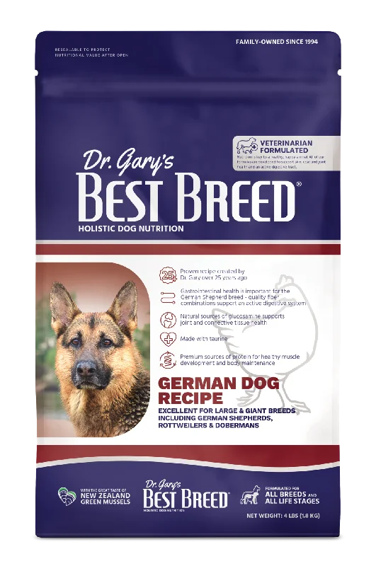 Dr. Gary's Best Breed German Dog Recipe