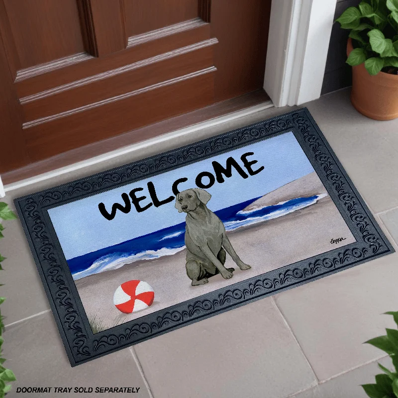 Weimaraner Welcome Mat